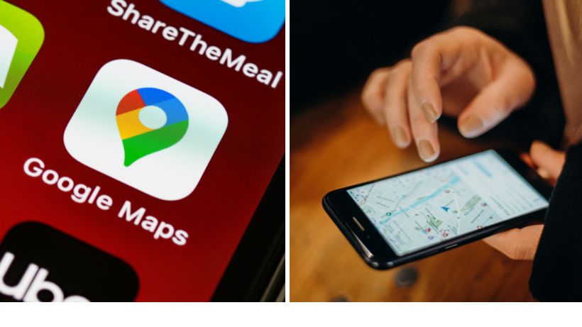 google maps, Plätze zum Sondeln