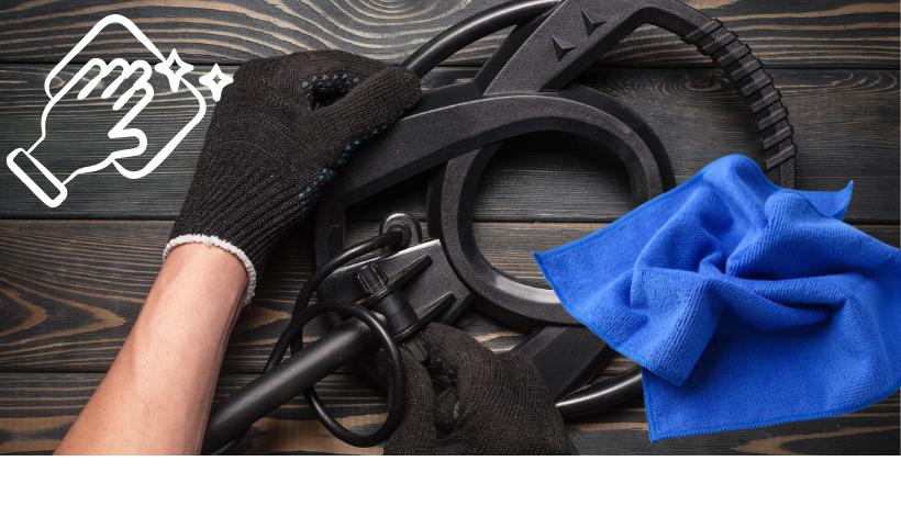 Pflege und Wartung von Metalldetektor-Ausrüstung – Reinigung von Suchspule und Zubehör